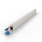 patchbox.one cassette 8ru (0.8m) fiber optic for optimized cable management with a retractable system